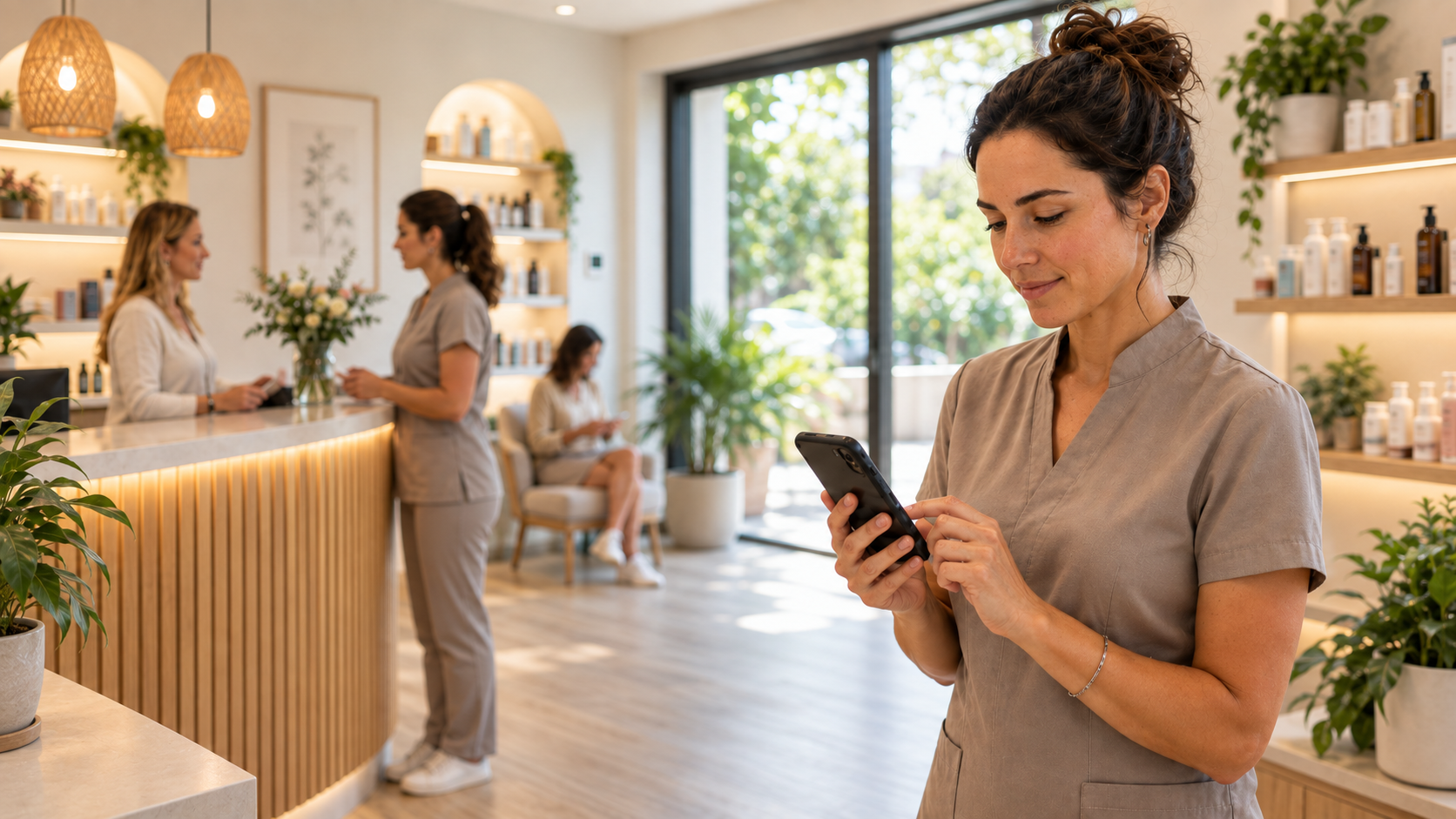 Services network team using Idelink