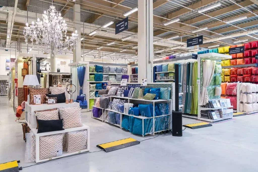 Merchandising en magasin dans le cadre du projet ADEO et Idelink